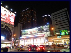 Shinagawa Station by night